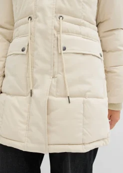 Clearance Chaqueta de invierno con cintura ajustable Mujer Chaquetas Y Abrigos