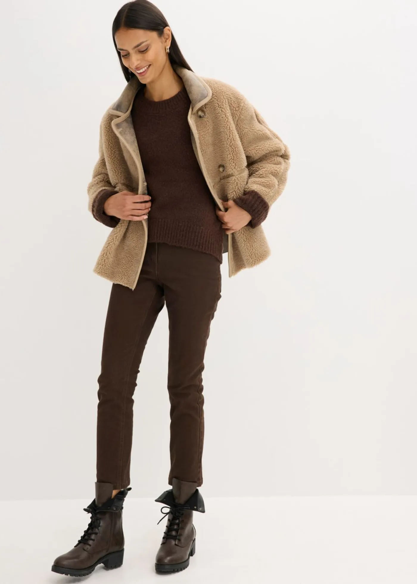 Hot Chaqueta de pelo Mujer Chaquetas Y Abrigos