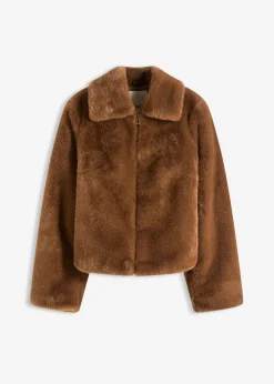Clearance Chaqueta de pelo sintético Mujer Chaquetas Y Abrigos