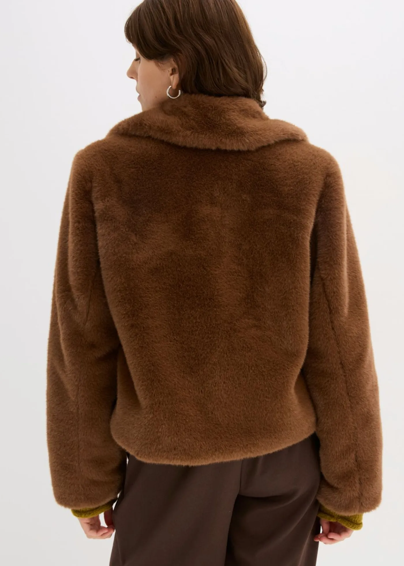 Clearance Chaqueta de pelo sintético Mujer Chaquetas Y Abrigos