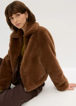 Clearance Chaqueta de pelo sintético Mujer Chaquetas Y Abrigos