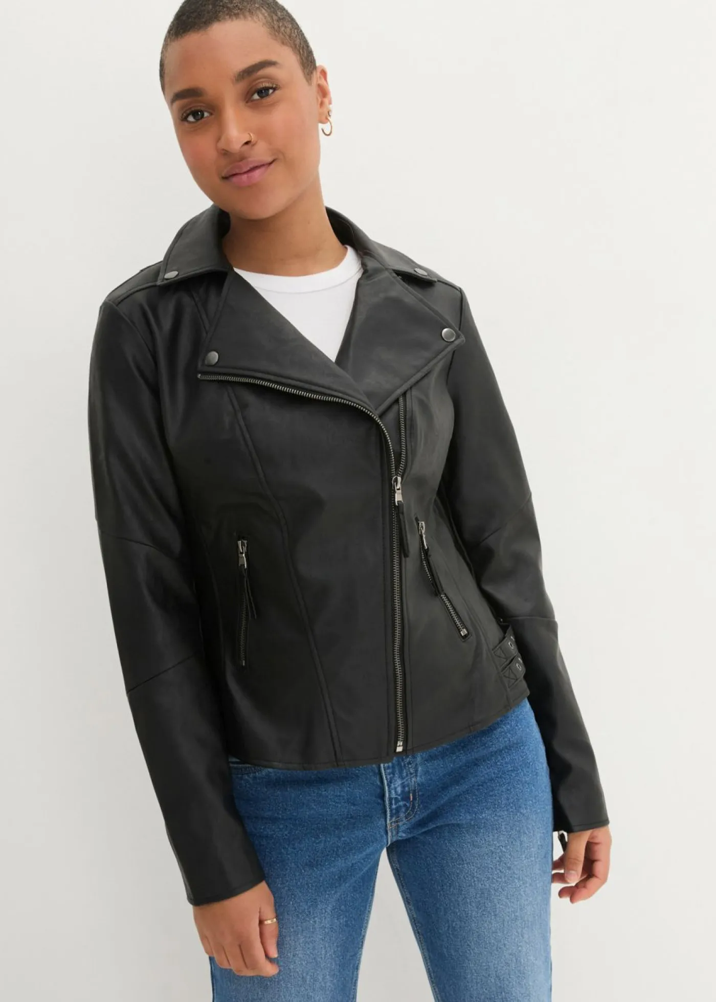 Best Chaqueta de piel sintética de viscosa pura Mujer Chaquetas Y Abrigos