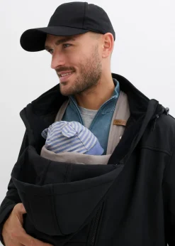 New Chaqueta de porteo 2 en 1 para hombre con inserto de porteo Mujer Premamá