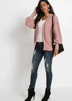 Hot Chaqueta de punto ajour Mujer Jerséis|Ropa De Punto