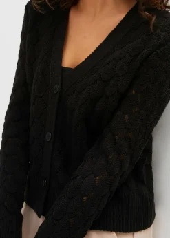 Outlet Chaqueta de punto ajour Mujer Ropa De Punto|Jerséis