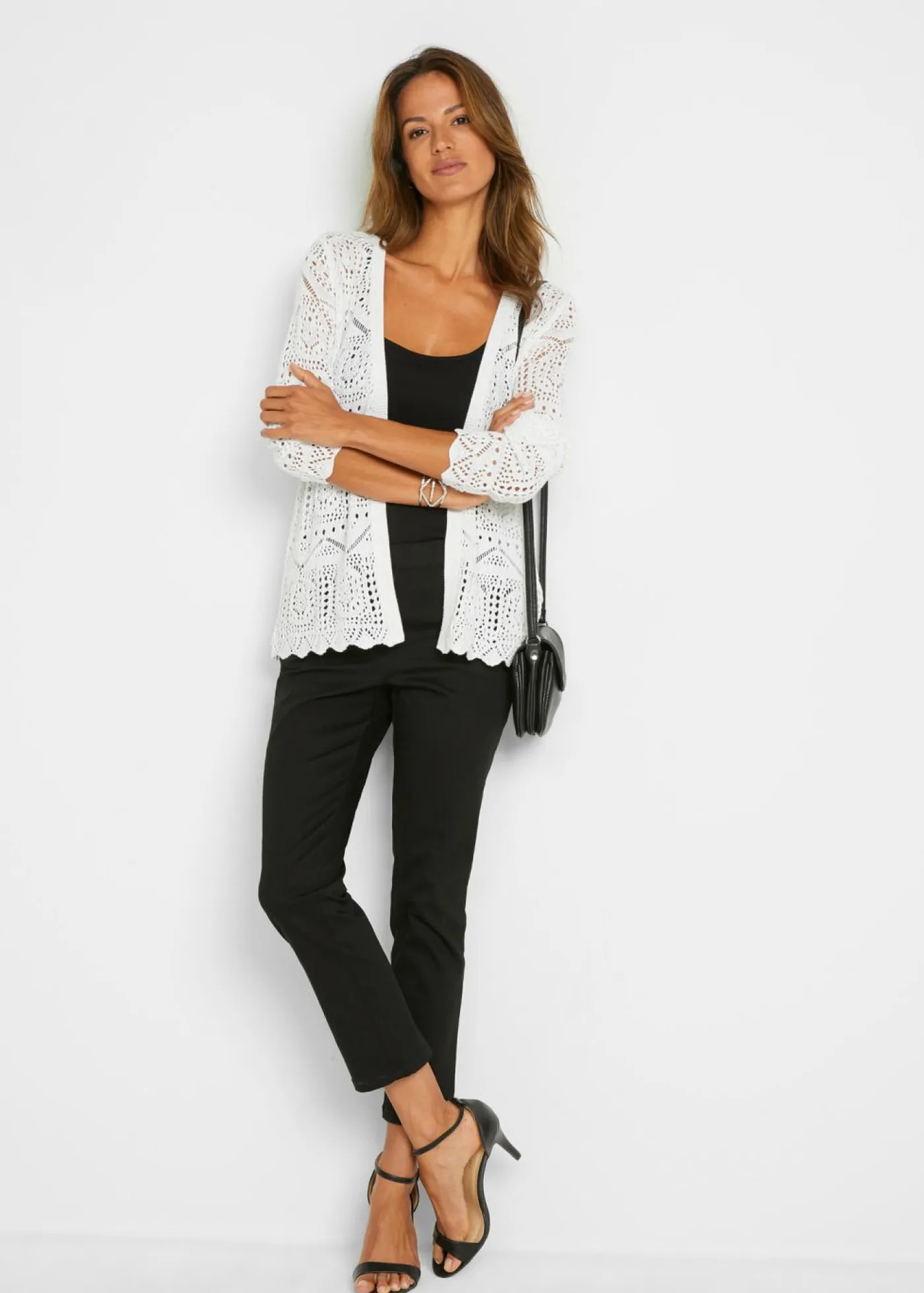 New Chaqueta de punto ajour Mujer Jerséis|Novedades