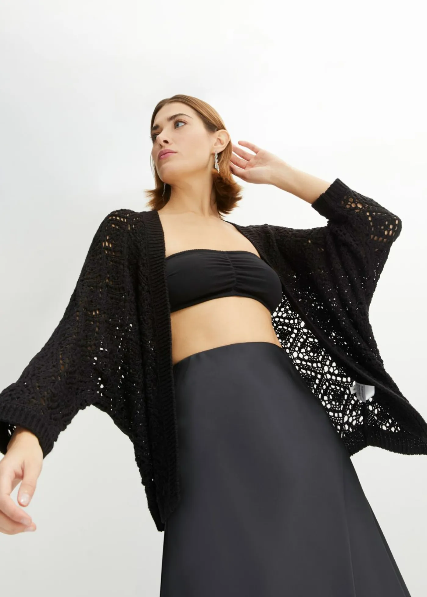Clearance Chaqueta de punto ajour Mujer Jerséis|Novedades