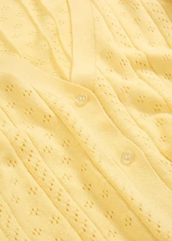 Discount Chaqueta de punto ajour con mezcla de seda Mujer Premium|Jerséis
