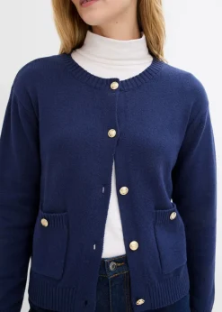 Clearance Chaqueta de punto con bolsillos Mujer Jerséis|Ropa De Punto