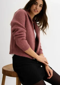 Hot Chaqueta de punto con capucha Mujer Jerséis|Ropa De Punto