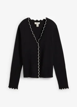 Hot Chaqueta de punto con contenido de seda Mujer Premium|Jerséis