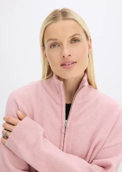 New Chaqueta de punto con cremallera Mujer Jerséis|Ropa De Punto