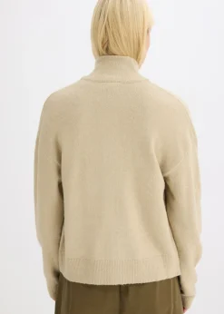 Outlet Chaqueta de punto con cremallera Mujer Jerséis|Ropa De Punto