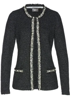Sale Chaqueta de punto con perlas Mujer Jerséis|Ropa De Punto