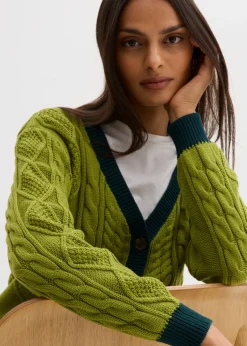 Best Chaqueta de punto de algodón puro Mujer Jerséis|Ropa De Punto