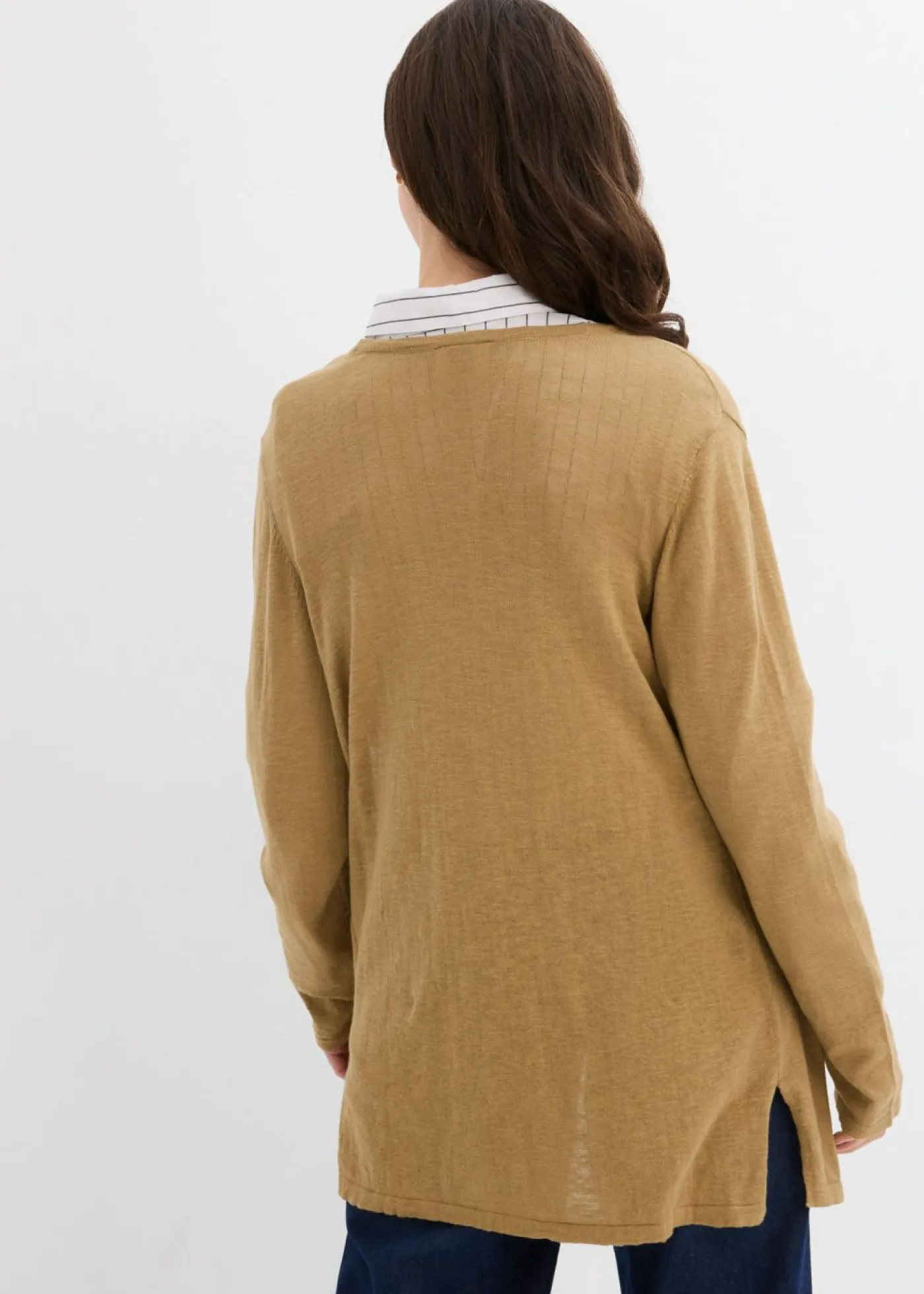 Discount Chaqueta de punto de algodón ligero y calidad superior Mujer Básicos|Jerséis