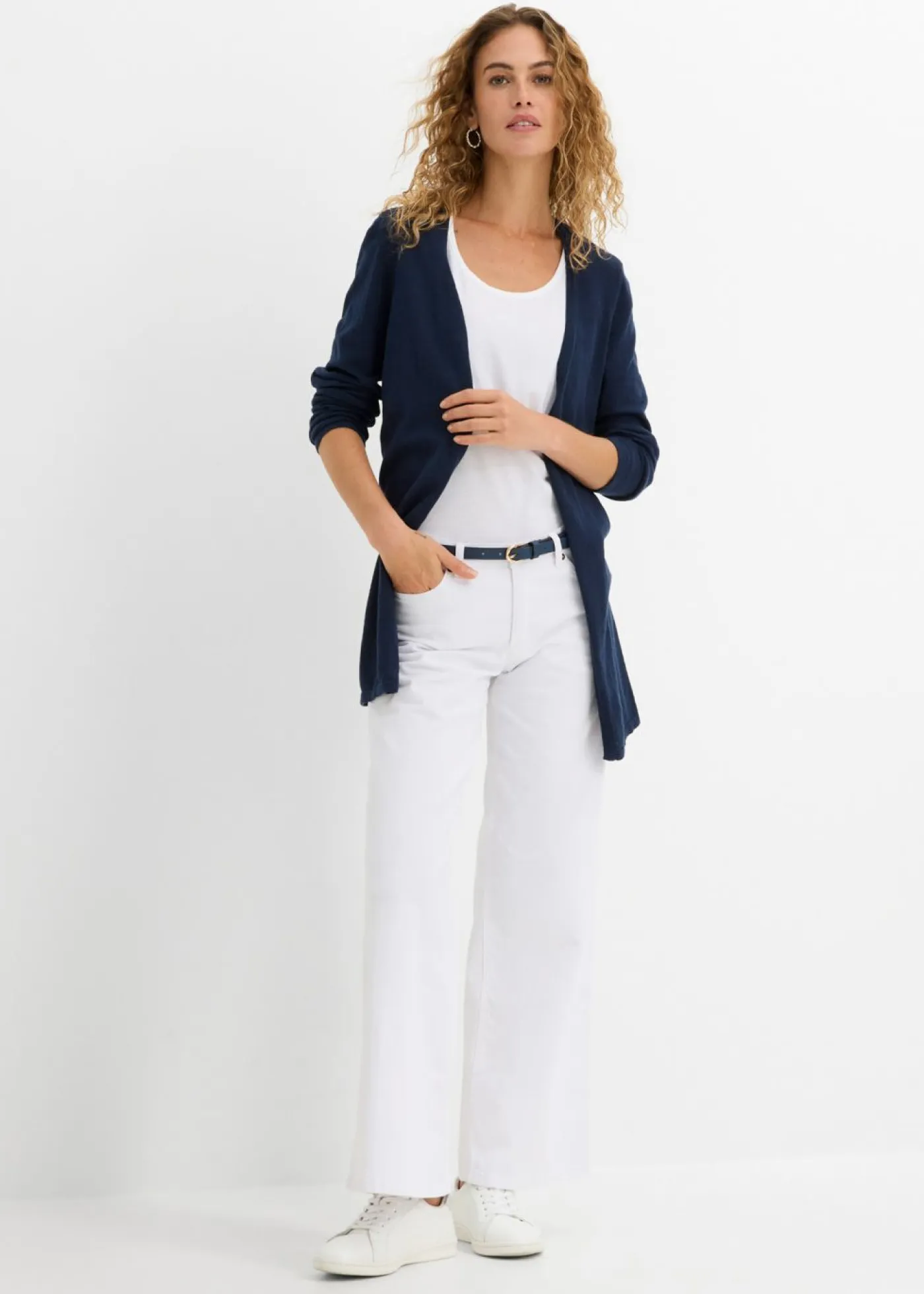 Clearance Chaqueta de punto de algodón ligero y calidad superior Mujer Básicos|Jerséis