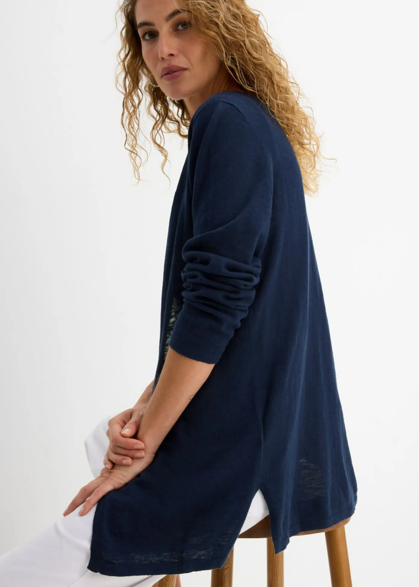 Clearance Chaqueta de punto de algodón ligero y calidad superior Mujer Básicos|Jerséis