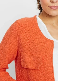 Sale Chaqueta de punto de bouclé Mujer Jerséis|Ropa De Punto