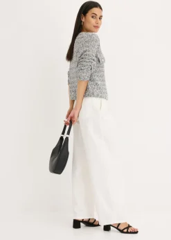 Sale Chaqueta de punto de bouclé Mujer Jerséis|Novedades