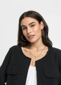 Discount Chaqueta de punto de bouclé Mujer Jerséis|Ropa De Punto