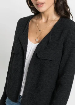 Discount Chaqueta de punto de bouclé Mujer Jerséis|Ropa De Punto