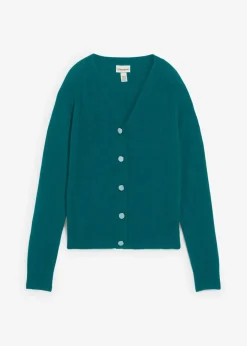 Hot Chaqueta de punto de cachemira con Good Cashmere Standard® Mujer Jerséis|Ropa De Punto