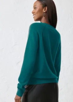 Hot Chaqueta de punto de cachemira con Good Cashmere Standard® Mujer Jerséis|Ropa De Punto