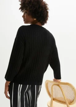 Online Chaqueta de punto de estilo boxy Mujer Jerséis|Ropa De Punto
