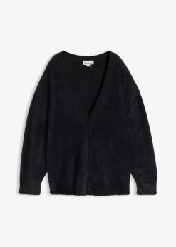 Online Chaqueta de punto de mezcla de viscosa Mujer Esenciales|Jerséis