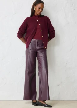 Online Chaqueta de punto de mezcla de alpaca Mujer Premium|Jerséis