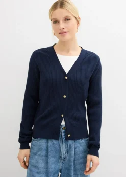 New Chaqueta de punto de mezcla de viscosa suave Mujer Jerséis|Novedades