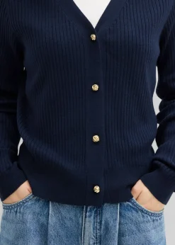 New Chaqueta de punto de mezcla de viscosa suave Mujer Jerséis|Novedades
