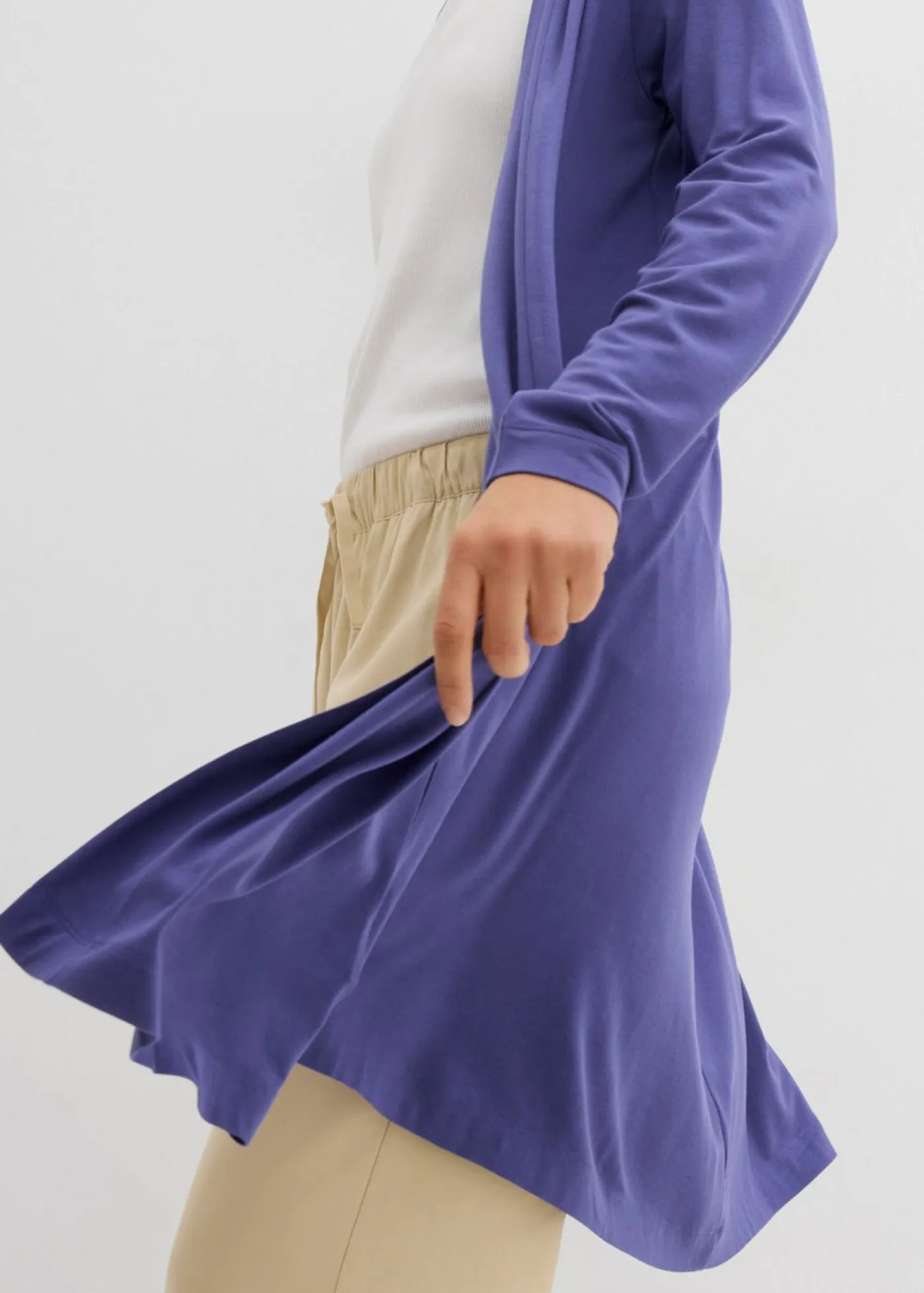 Best Chaqueta de punto de suave mezcla de viscosa Mujer Básicos|Camisetas