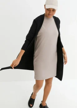 Sale Chaqueta de punto de suave mezcla de viscosa Mujer Básicos|Camisetas