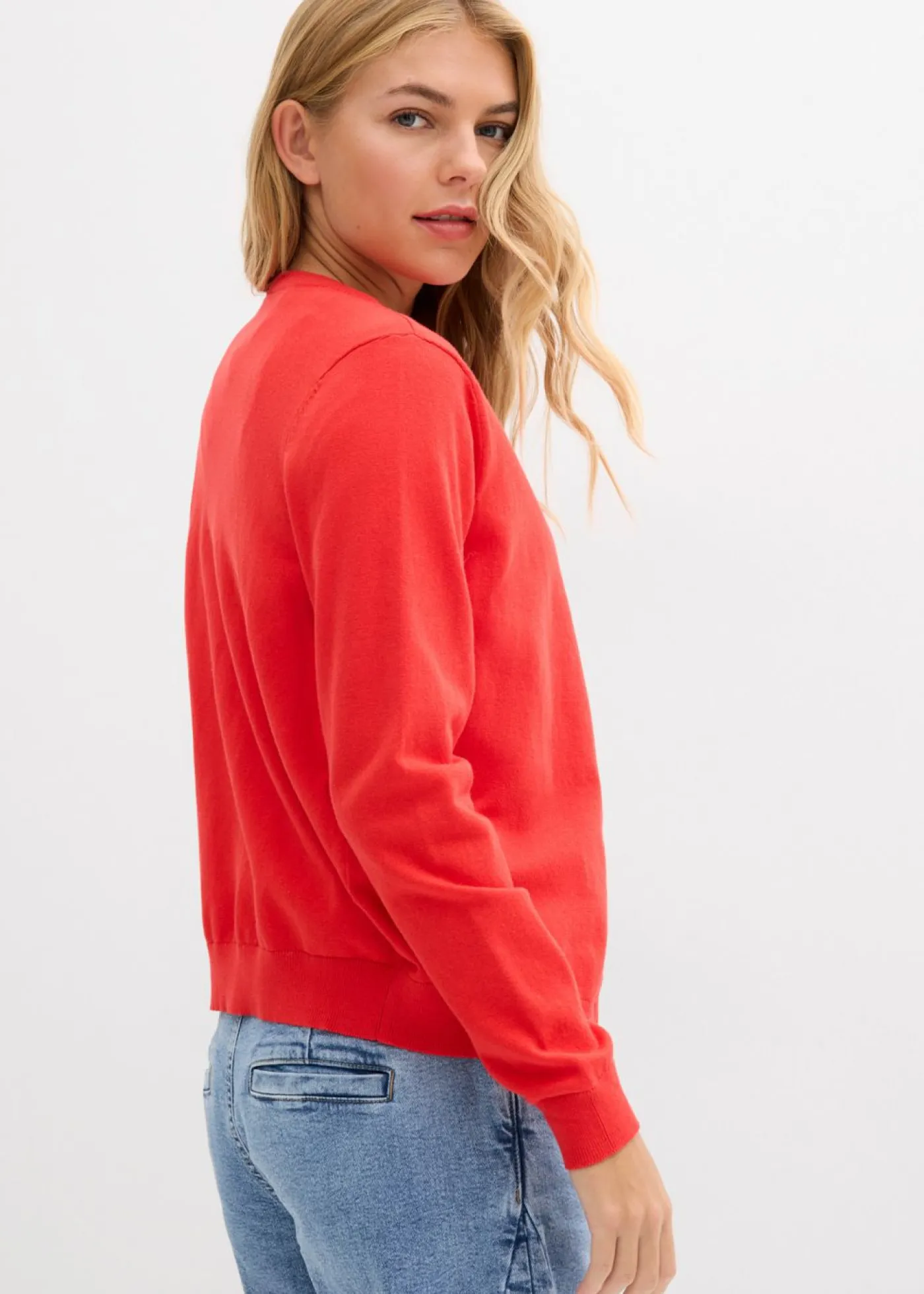Hot Chaqueta de punto fino Mujer Básicos|Jerséis