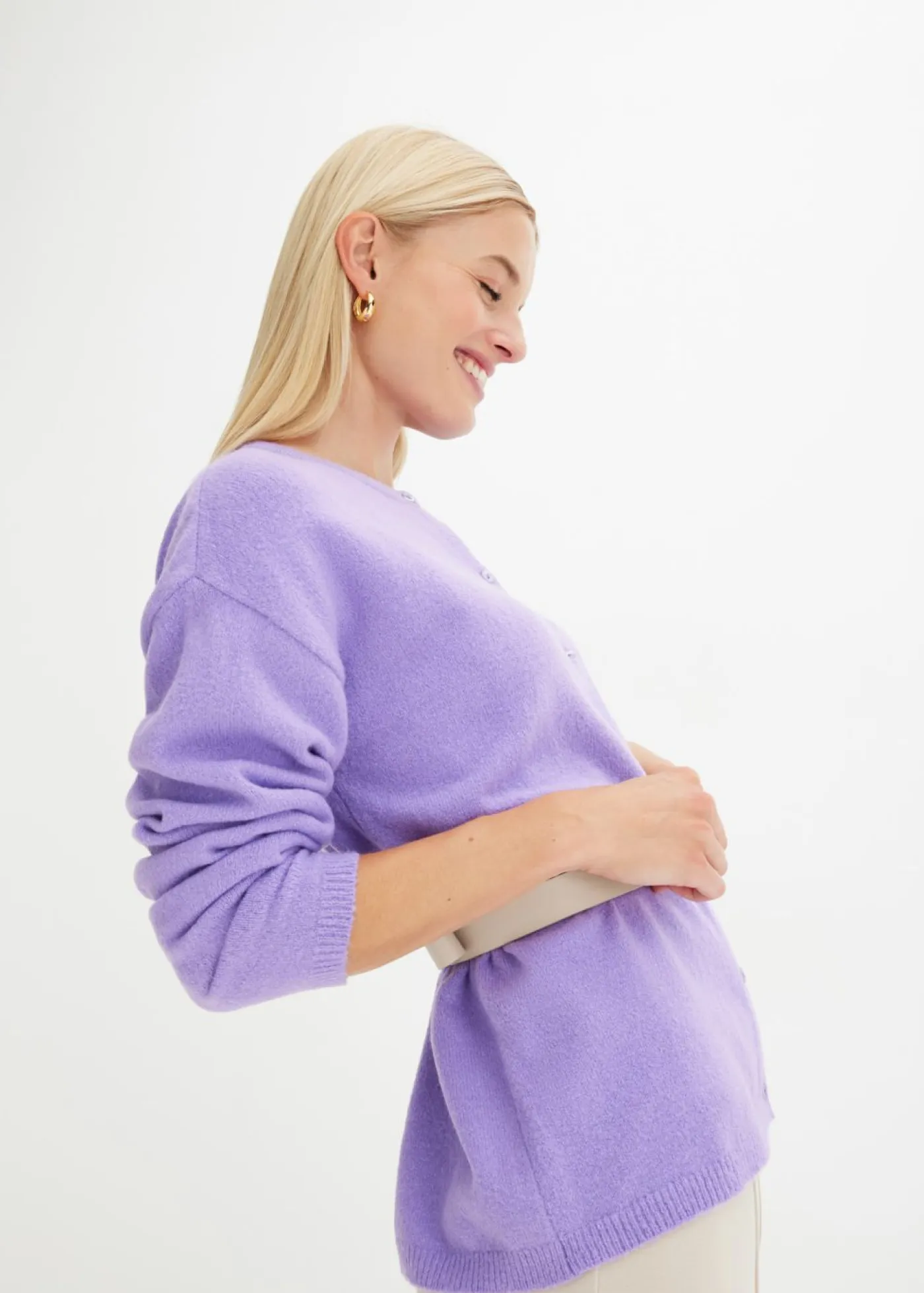 New Chaqueta de punto fino Mujer Básicos|Jerséis