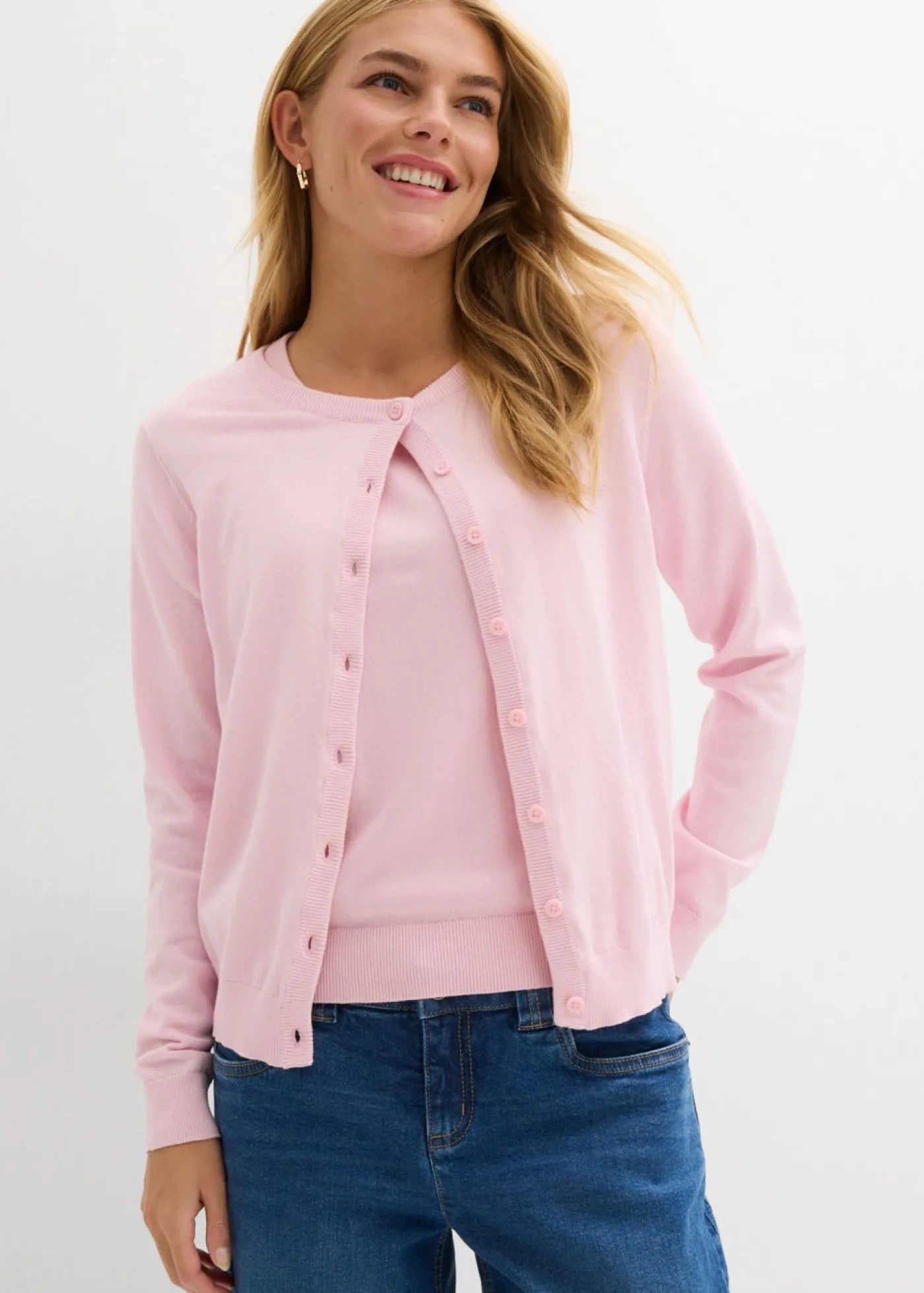 Hot Chaqueta de punto fino Mujer Básicos|Jerséis