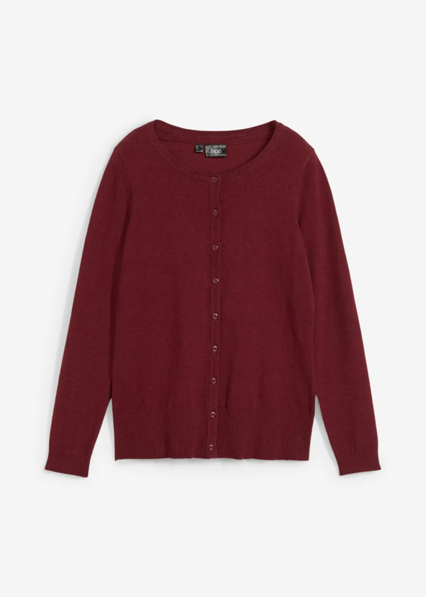 New Chaqueta de punto fino con algodón reciclado Mujer Básicos|Jerséis