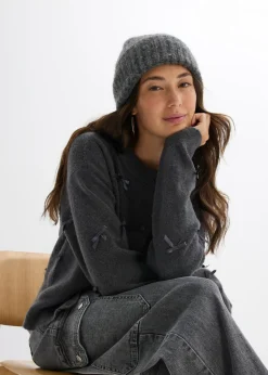 Hot Chaqueta de punto fino con lazos Mujer Jerséis|Ropa De Punto