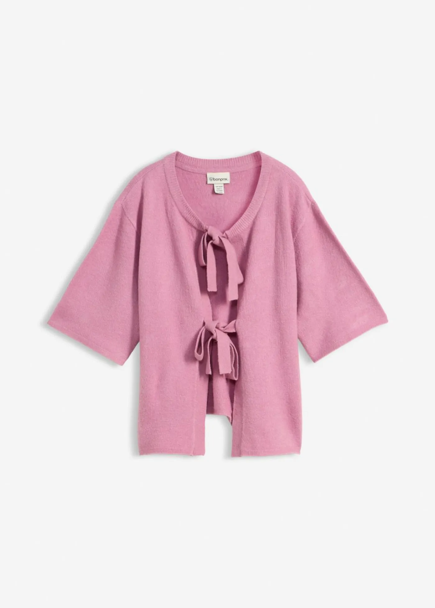 Online Chaqueta de punto fino con lazo Mujer Jerséis|Novedades