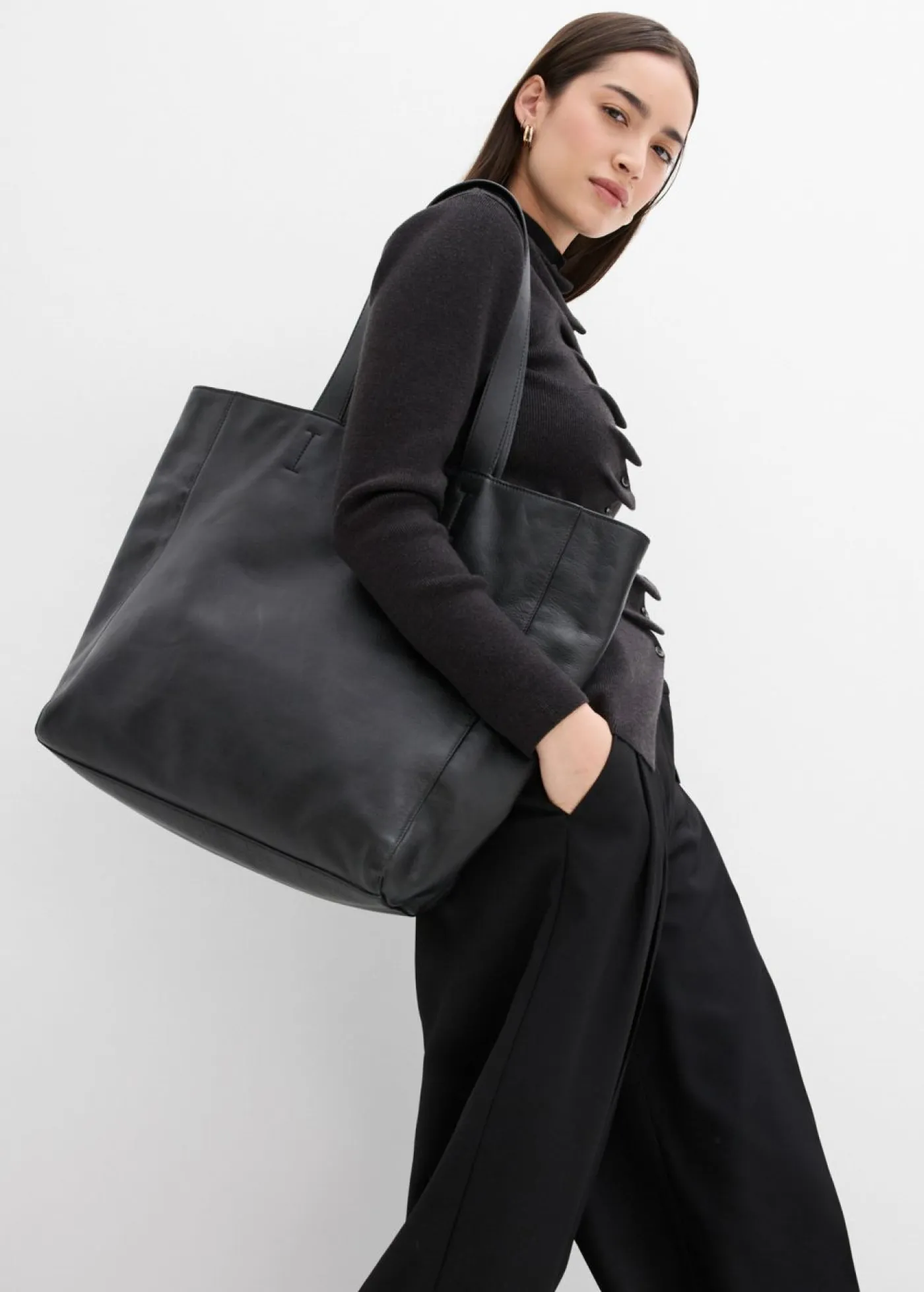 New Chaqueta de punto fino de mezcla de viscosa suave Mujer Esenciales|Jerséis