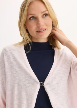 Discount Chaqueta de punto fino de algodón puro Mujer Jerséis|Novedades