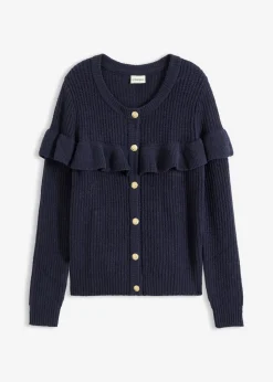 Discount Chaqueta de punto fino de mezcla de algodón Mujer Jerséis|Ropa De Punto