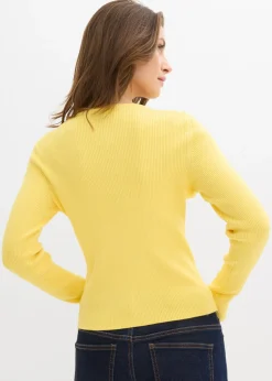Clearance Chaqueta de punto fino de mezcla de viscosa suave Mujer Jerséis|Novedades