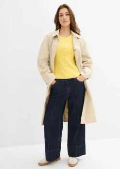 Clearance Chaqueta de punto fino de mezcla de viscosa suave Mujer Jerséis|Novedades