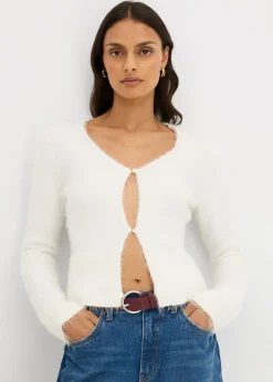 Best Chaqueta de punto fino de hilo suave Mujer Jerséis|Ropa De Punto