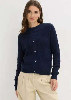 Online Chaqueta de punto fino de mezcla de viscosa Mujer Jerséis|Ropa De Punto