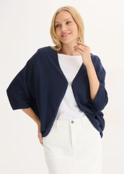 New Chaqueta de punto fino de algodón puro Mujer Jerséis|Novedades