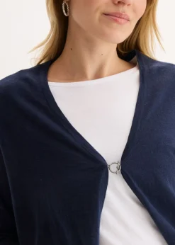 New Chaqueta de punto fino de algodón puro Mujer Jerséis|Novedades
